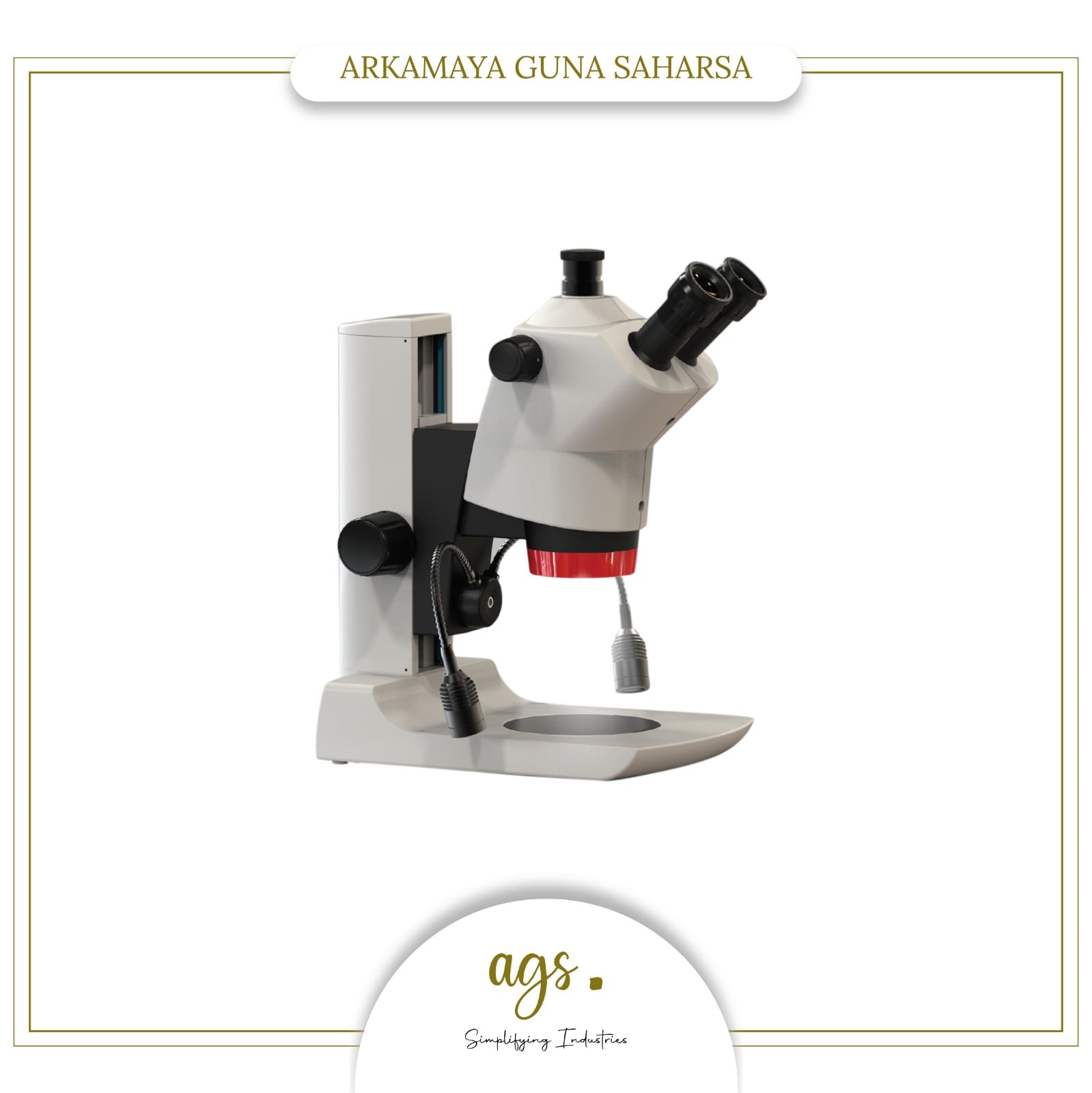 TRINOCULAR STEREO MICROSCOPE