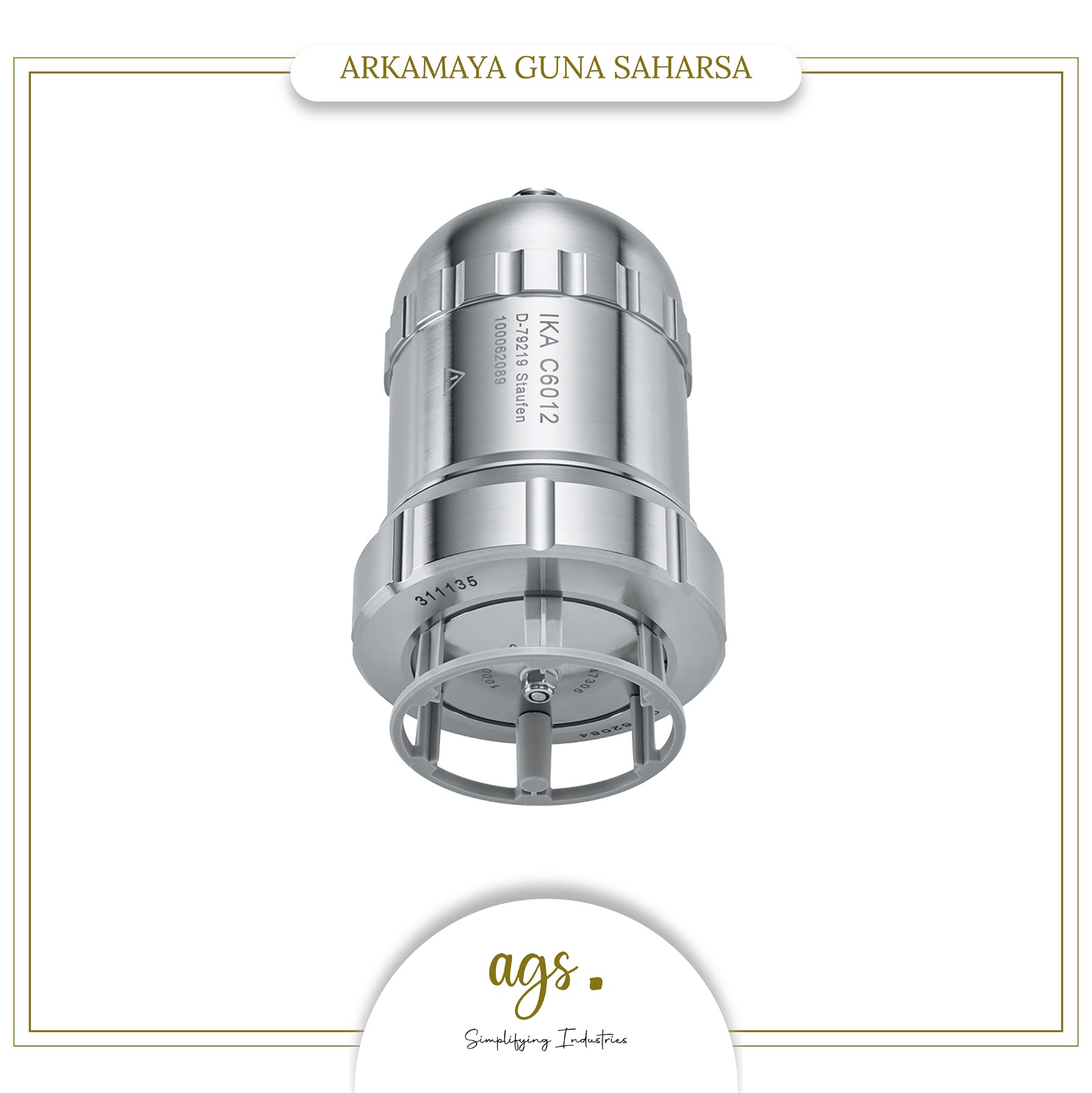 C 6012 Decomposition vessel, halogen resistant
